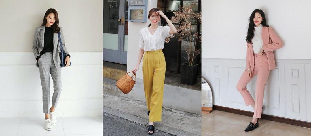 10 Inspirasi Office Look ala Cewek Korea, Biar Makin Stylish di Kantor