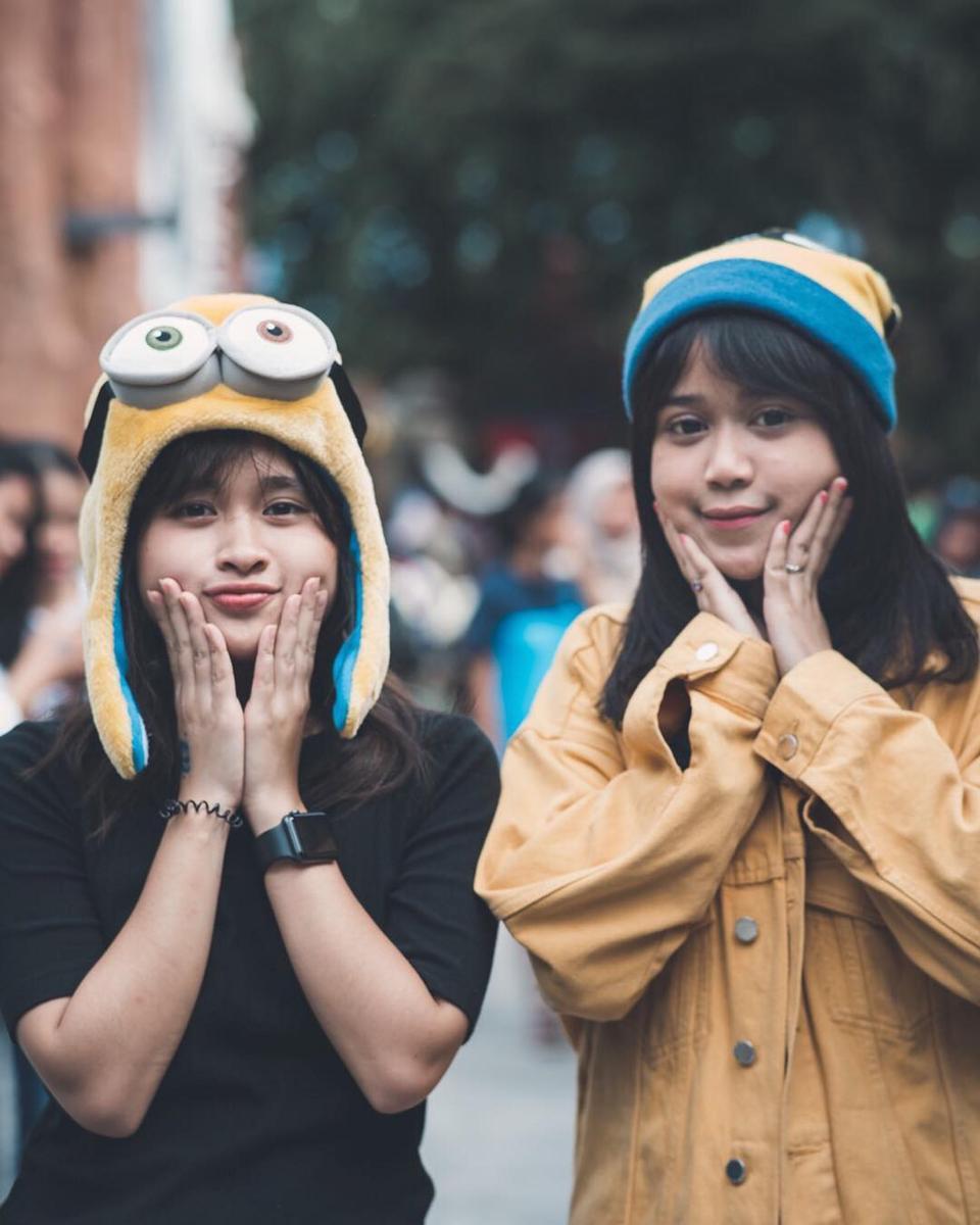 9 Potret Persahabatan Gritte Agatha & Bianca Jodie, Bak Anak Kembar