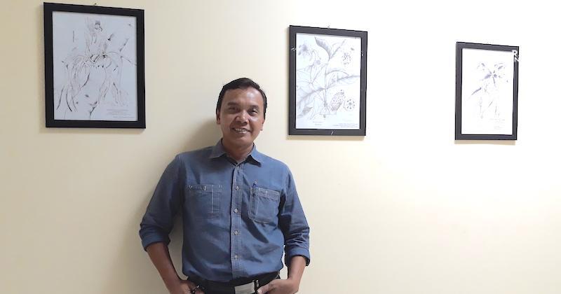 Lewat Karyanya, Ichsan Suwandhi Perkenalkan Ilustrasi Botani Indonesia ke Dunia
