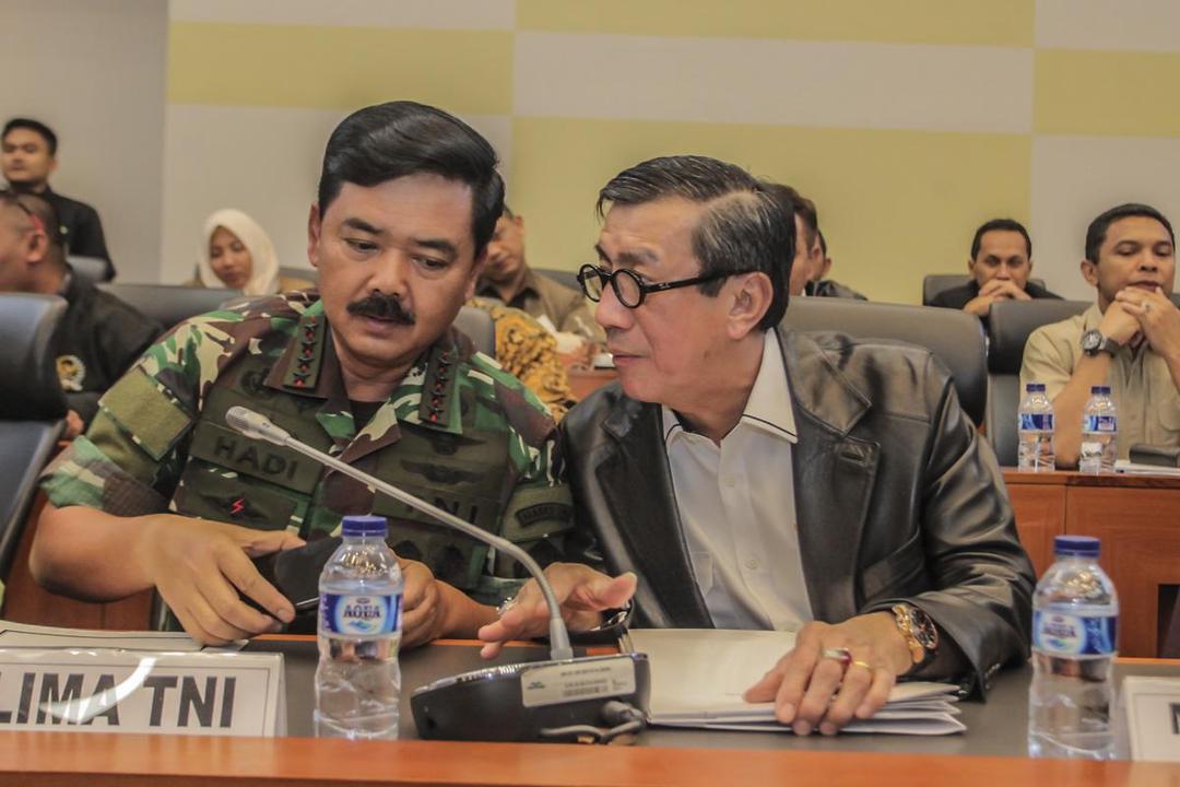 Menkum HAM: Keterlibatan TNI Dalam Pemberantasan Terorisme Diatur dalam Perpres