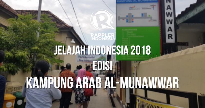 Rappler Jelajah Indonesia 2018: Berfoto di Kampung Arab Al-Munawwar