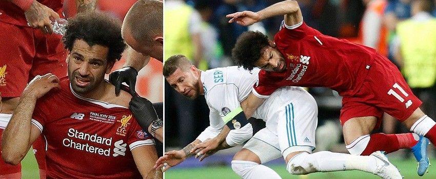 Warganet Geram dengan Tindakan & Perilaku Sergio Ramos Kepada Mo Salah