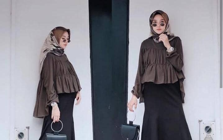 7 Inspirasi Gaya Hijab Buat Ibu Hamil Kece Ala Selebgram Nisa Cookie