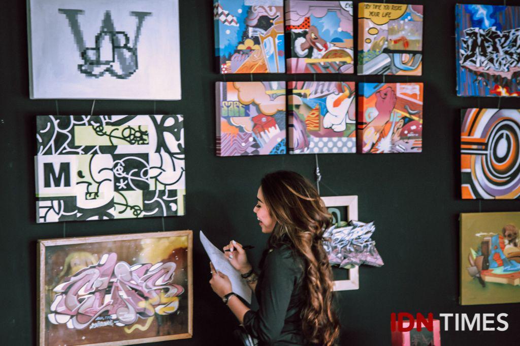 Kumpul Seru Seniman Grafiti di Artotel Surabaya, Ngabuburit Jadi Asyik