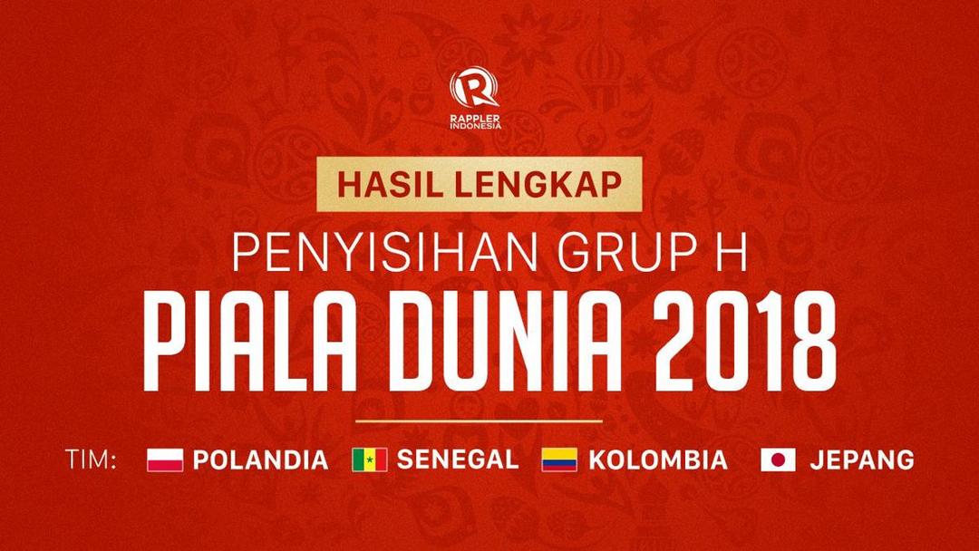 Piala Dunia 2018: Hasil Lengkap Penyisihan Grup H