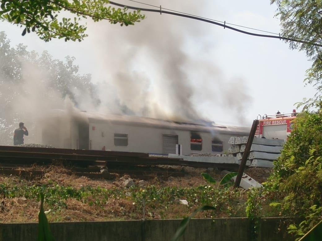 Kereta Gajayana Terbakar, Tidak Ada Korban