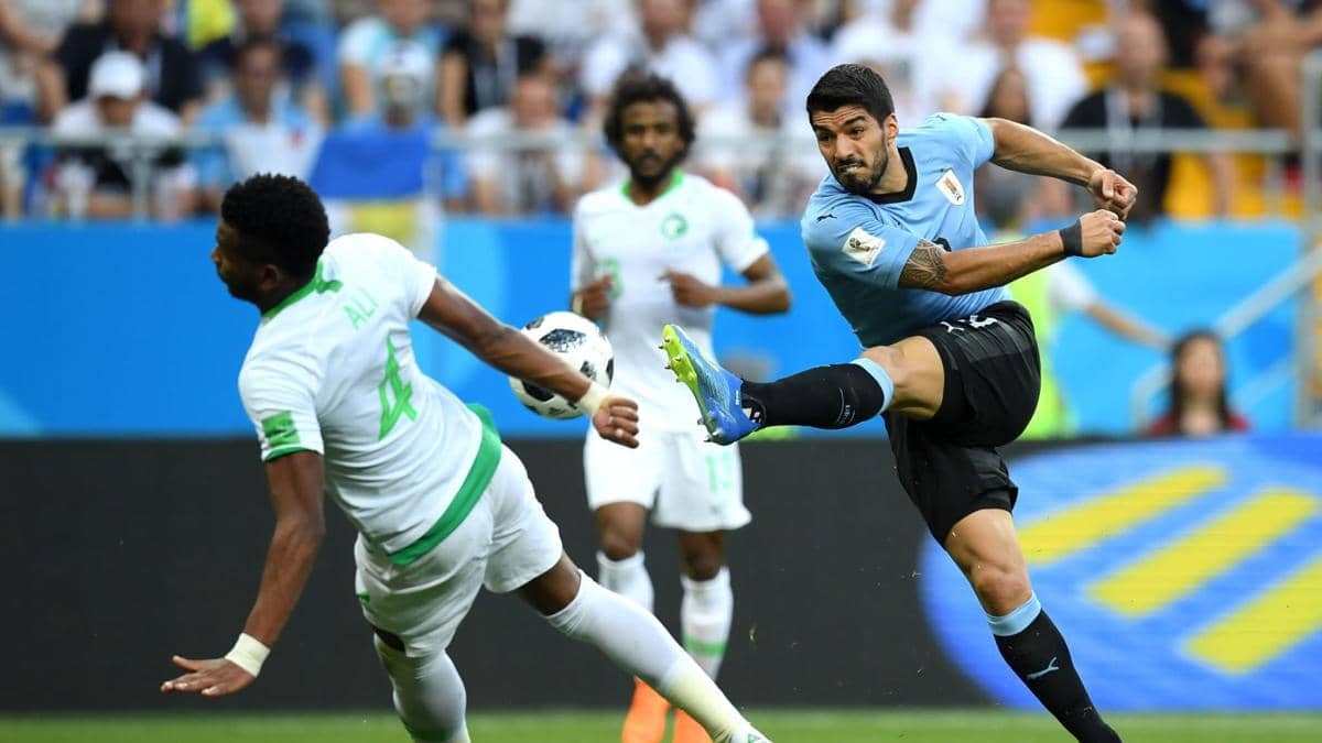 Kalahkan Arab Saudi, Uruguay Ukir 3 Rekor Keren di Piala Dunia 2018