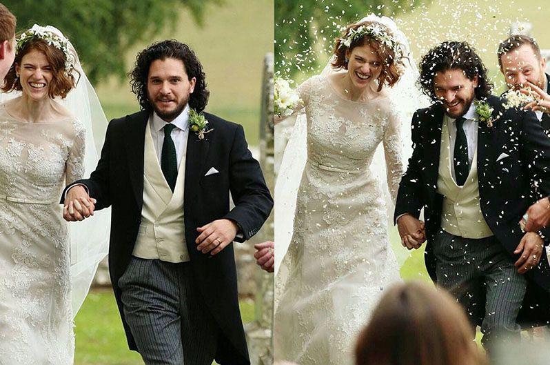 13 Potret Syahdu Pernikahan Kit Harington "Jon Snow" Game of Thrones