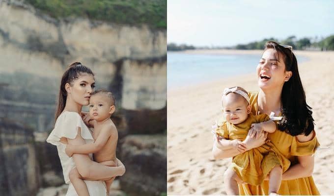 10 Bayi Artis Berwajah Bule Ini Gemesnya Maksimal, Imut Parah!
