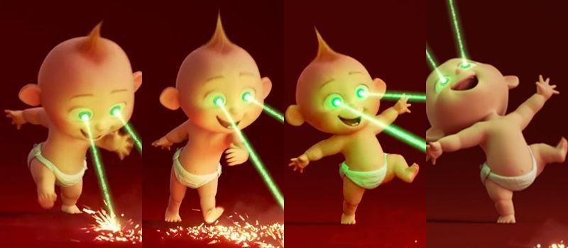 Si Anak Ajaib, 12 Kekuatan Super Jack Jack Incredibles yang Imut