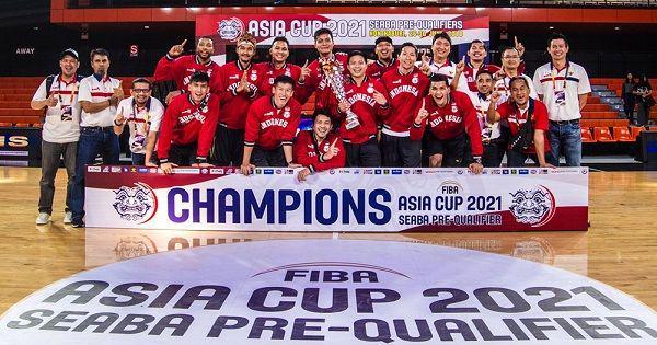 Timnas Basket Indonesia Juara Seaba Pra-Kualifikasi Asia Cup 2021