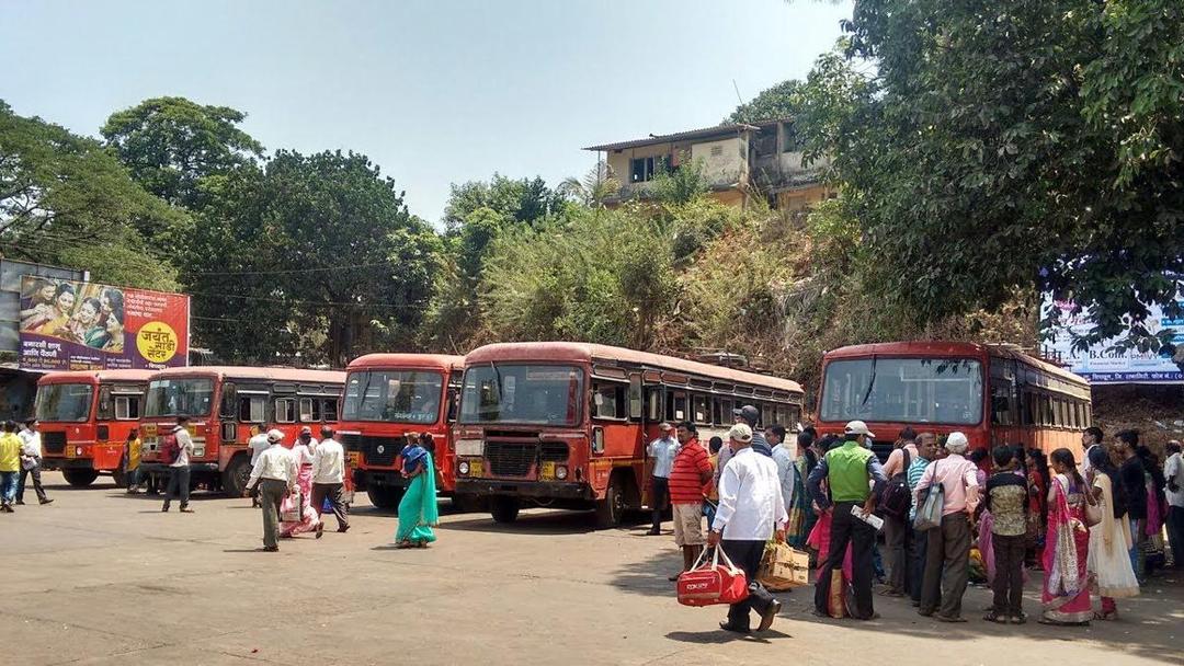 Terminal Bus di Maharasthra | Youtube/Nilesh C Tatkari