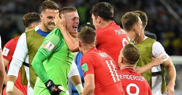 Jadi Pahlawan Inggris, Jordan Pickford Serang Balik Kritik Courtois