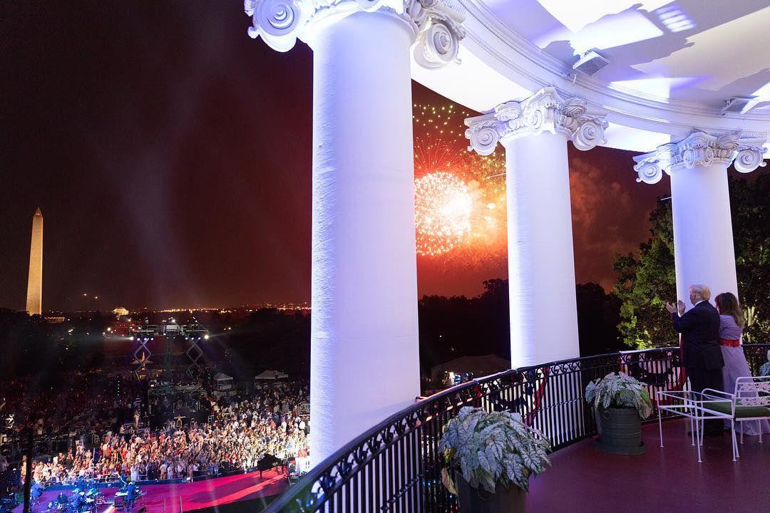 Potret Keseruan Publik Figur Amerika Serikat Rayakan 4th of July