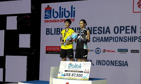 4 Fakta Final Tunggal Putri di Indonesia Open 2018