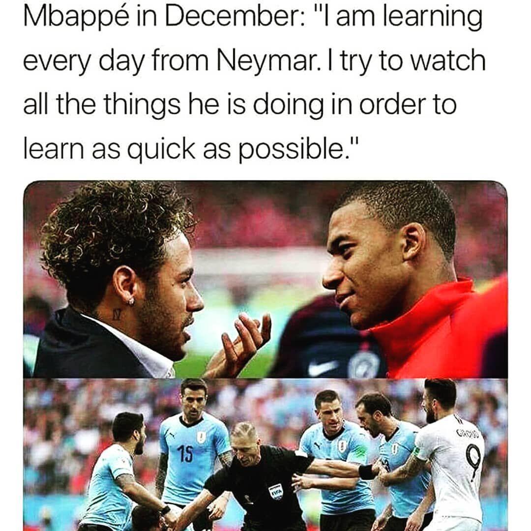 Ikutan Neymar, 9 Meme Kylian Mbappe Sedang Diving Ini Bikin Getir Hati