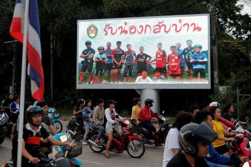 11 Anak yang Terjebak di Gua Thailand Berhasil Diselamatkan