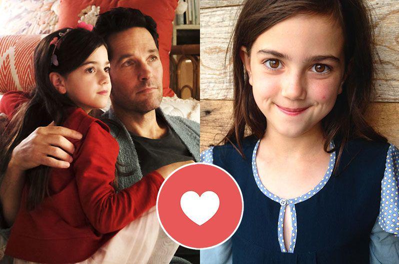 10 Potret Imut Pemeran Cassie, Putri Ant-Man yang Menggemaskan