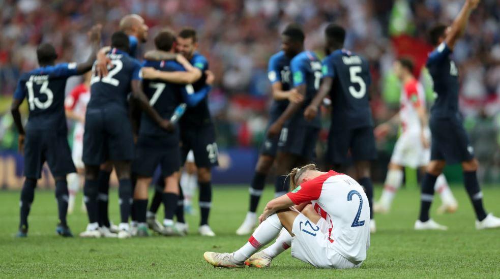 10 Foto Momen Sedih Kroasia Kalah di Final Piala Dunia 2018