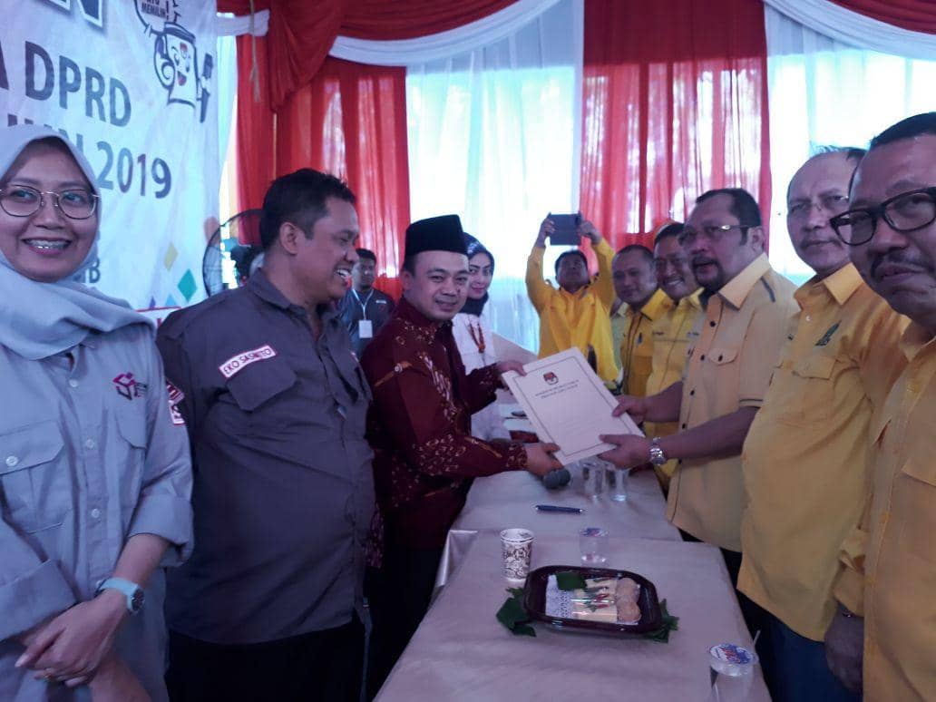 Daftarkan Bacaleg, Golkar Yakin Raih 17 Kursi di Jatim
