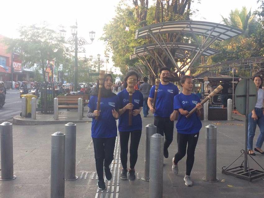 Obor Asian Games Sampai di Yogyakarta, Ini Rangkaian Acaranya
