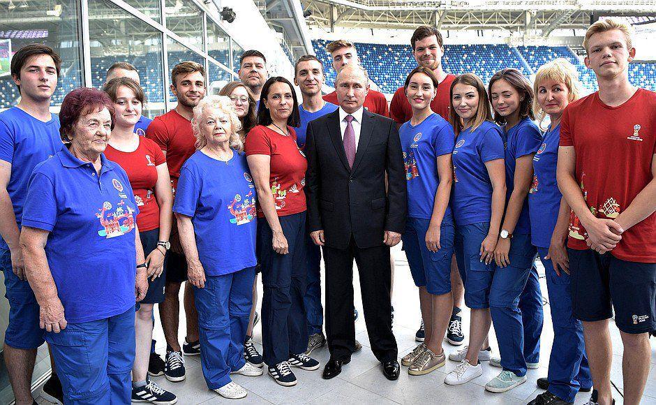 Putin Instruksikan Stadion Piala Dunia Tetap Dipakai Buat Sepak Bola