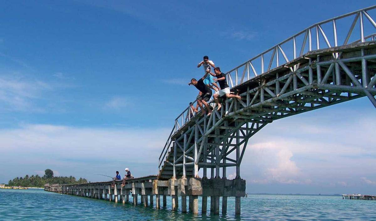 Jembatan Cinta PulauTidung/catatanmini.com