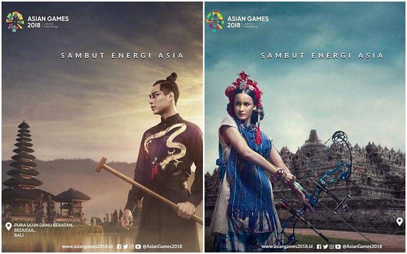 Keren! 6 Tempat di Indonesia Ini Jadi Latar Poster Asian Games 2018