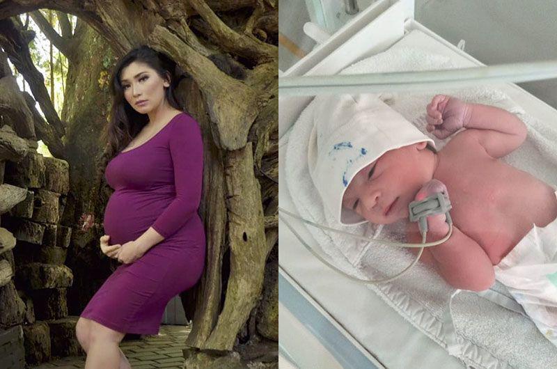 10 Momen Indah Baby Margaretha dari Hamil hingga Melahirkan