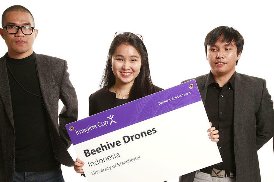 Tim BeeHive Drone Mewakili Indonesia di Imagine Cup World Finals 2018