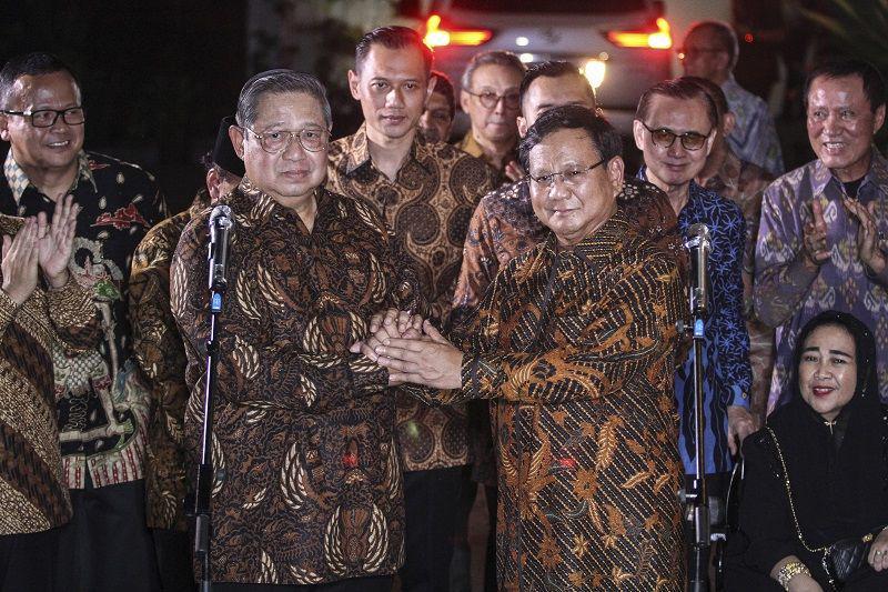 SBY Balas Kunjungan Prabowo Malam Ini, Bahas Cawapres?
