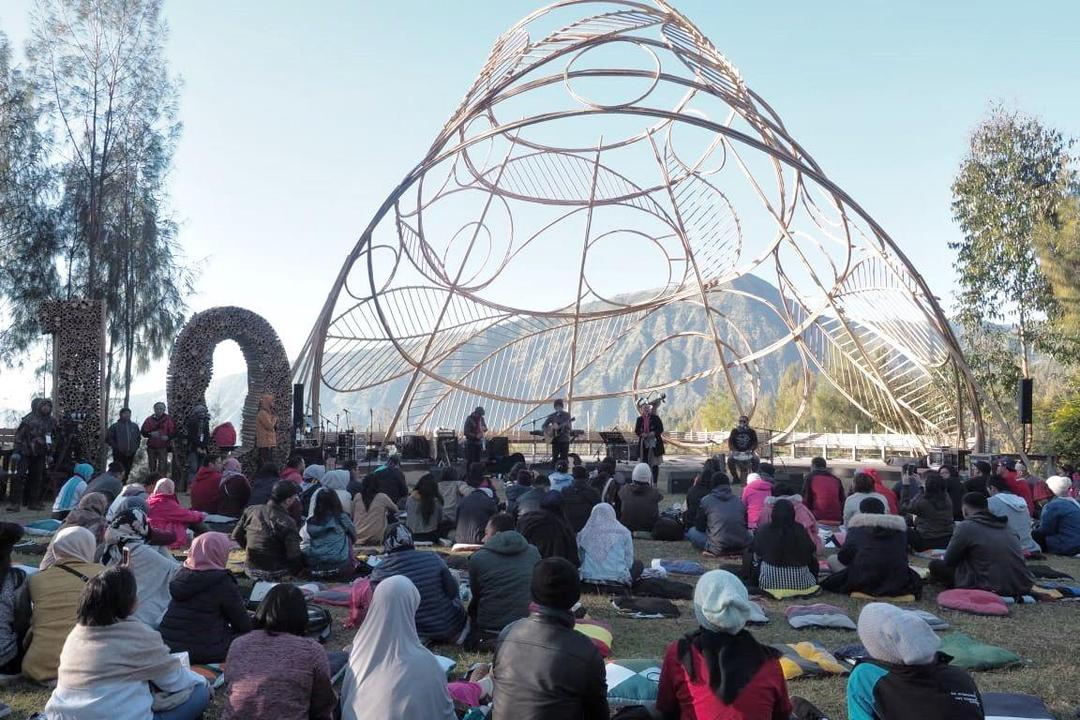 9 Momen Seru Jazz Gunung 2018, dari Matahari Tenggelam Sampai Terbit