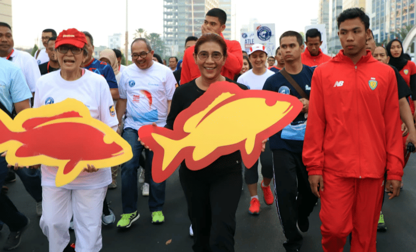 Menteri Susi: Ayo Makan Ikan Supaya Juara Lari Dunia Seperti Zohri
