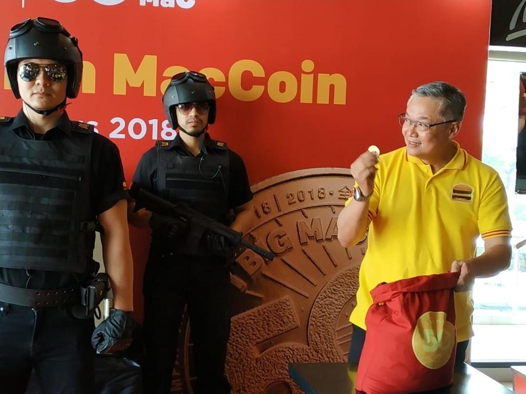 MacCoin Edisi Terbatas McDonald's Resmi Diluncurkan