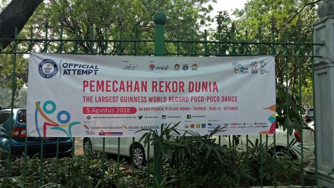 1000 Napi Bakal Pecahkan Rekor Dunia Tarian Poco-Poco