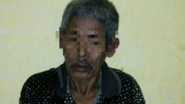 (Jago, pelaku penyekapan terhadap H selama 15 tahun) Polri