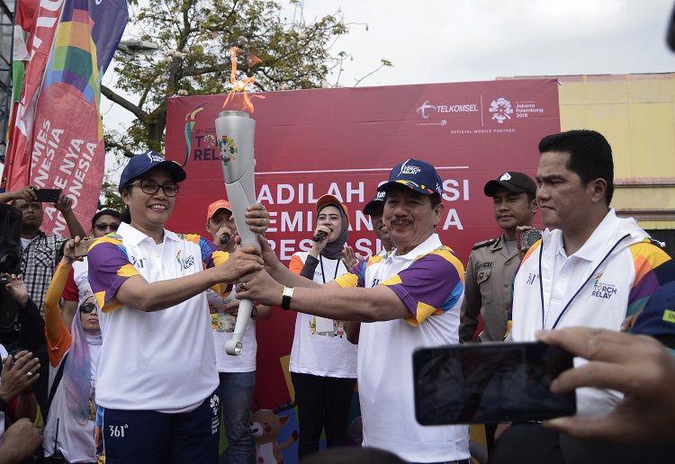 FOTO: Begini Serunya Perjalanan Obor Asian Games 2018!