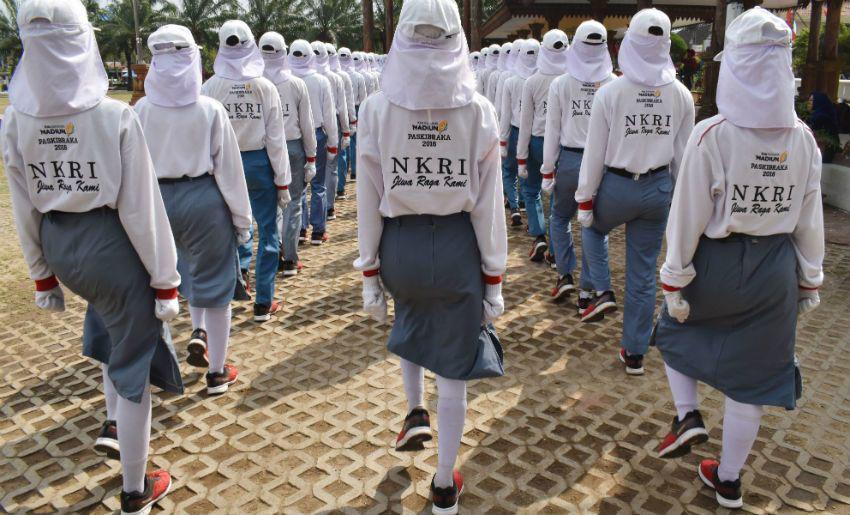 Millennials Terpilih Paskibraka 2018 Diajak untuk Tangkal Hoax