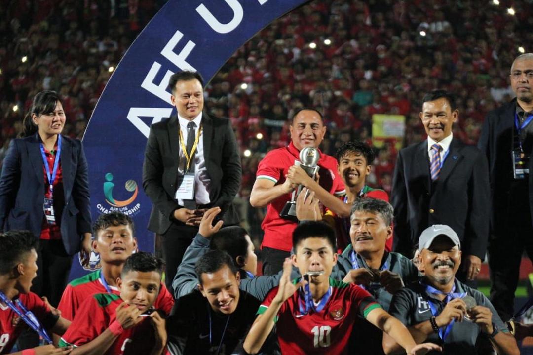 Ketua PSSI: Kemenangan Garuda Muda Hadiah HUT RI ke-73