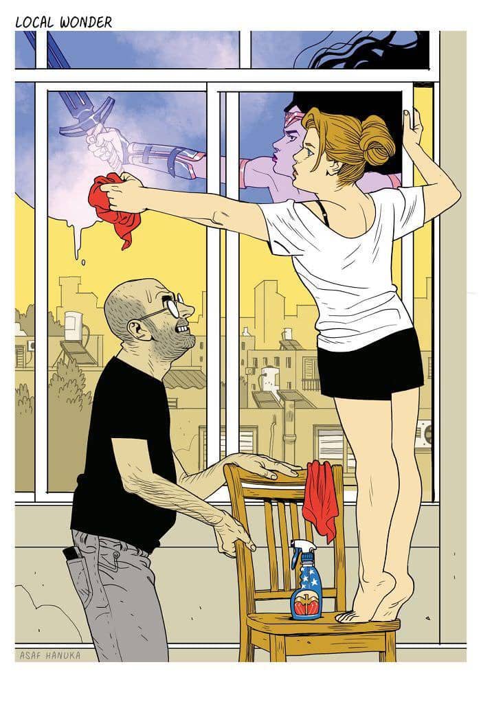 15 Ilustrasi Menggelitik yang Gambarkan Kehidupan Masa Kini