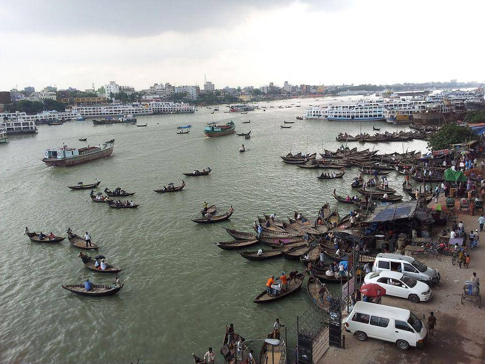 Sudut kota Dhaka (Pixabay)