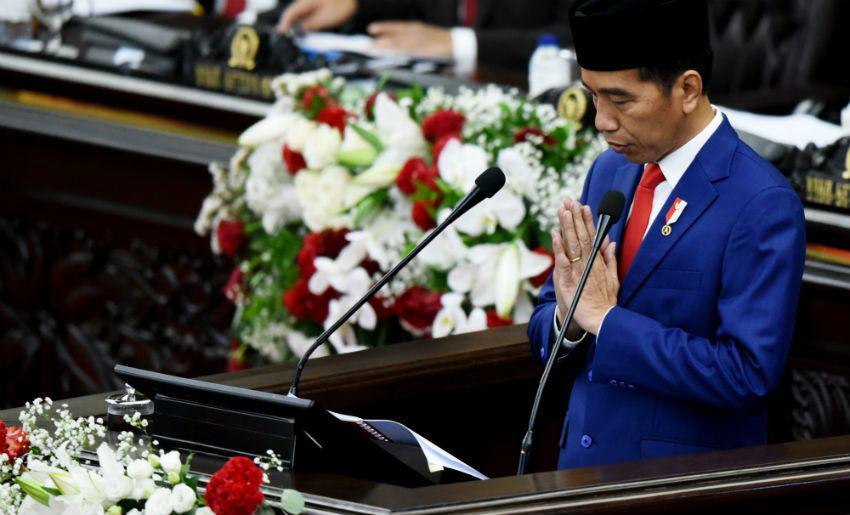 Pidato Nota Keuangan RAPBN, Jokowi Klaim Angka Kemiskinan 2018 Menurun