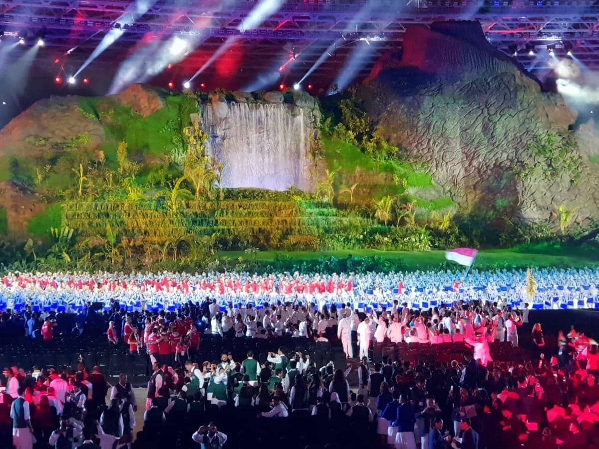 Merinding! Indonesia Raya Berkumandang, Semua Penonton Berdiri