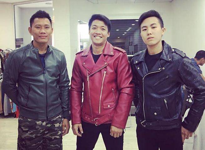 Suddum So, stuntman Jokowi di VT Asian Games 2018 (tengah) Instagram/@saddum