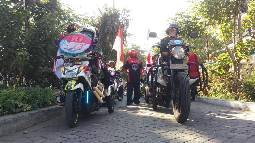 Begini Cara Disabilitas Surabaya Rayakan HUT RI ke-73