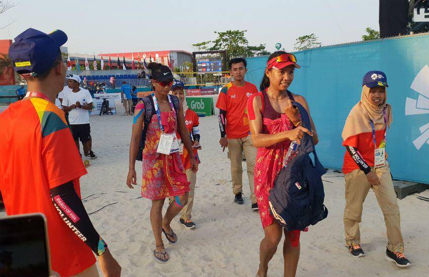 Tim voli pantai Indonesia (IDN Times/Vanny El Rahman)
