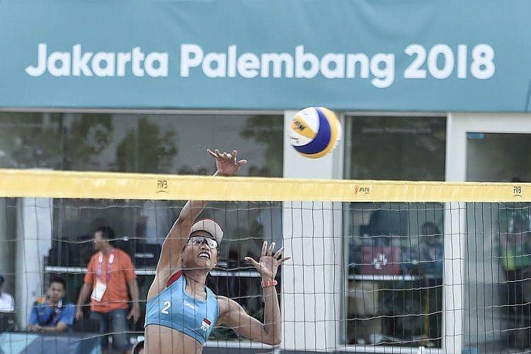 Bungkam Timor Leste, Tim Voli Pantai Putri Raih Kemenangan Kedua