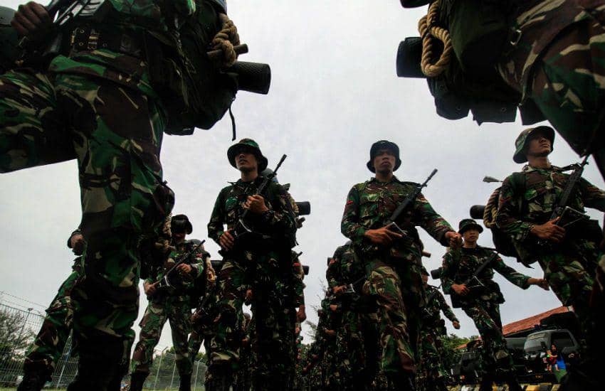 TNI (ANTARA FOTO/Rahmad)