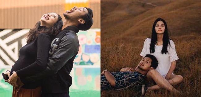Langsung Hamil Usai Nikah, 10 Beda Gaya Putri Marino-Firrina Sinatrya