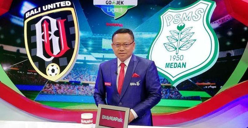 10 Potret Keseharian Bung Kusnaeni, Komentator Olahraga Indonesia